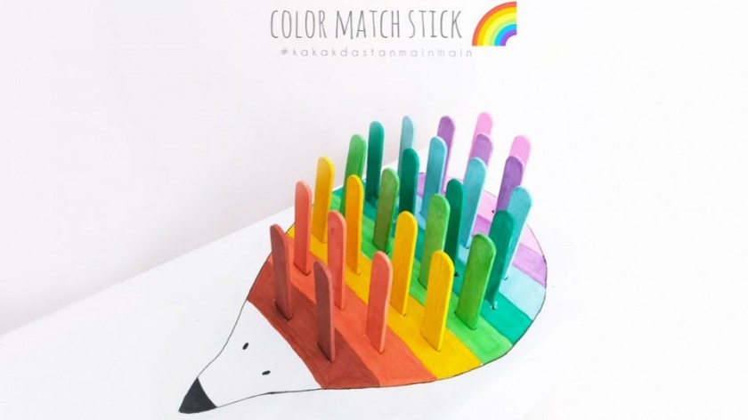 Manfaat Permainan Color Match Stick Bagi Tumbuh Kembang Anak